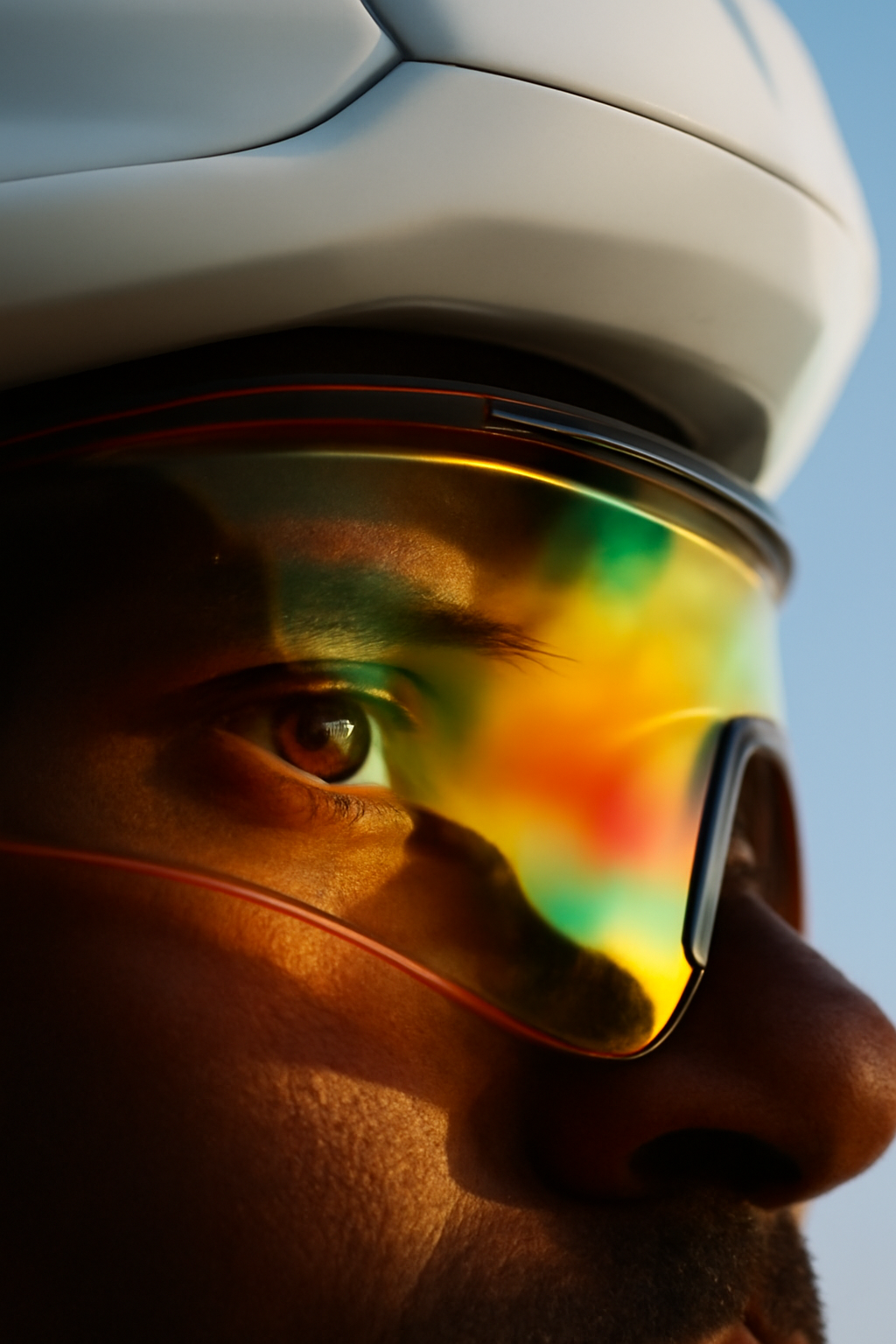 Close-up of the eyewear